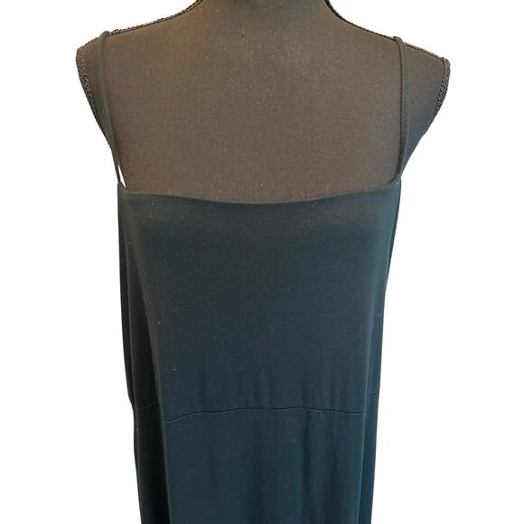 Banana Republic - Smocked Maxi Dress - Black - XL - Picture 3 of 9